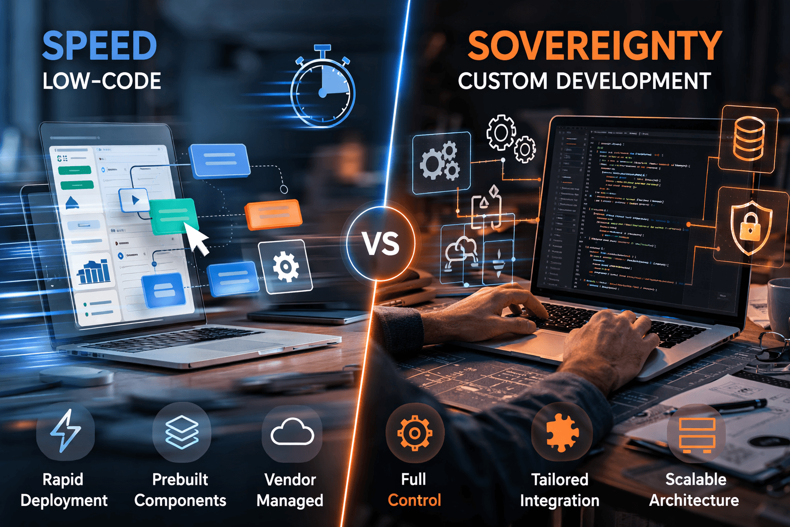 Low-Code vs Custom Development: 7 Key Differences That Matter